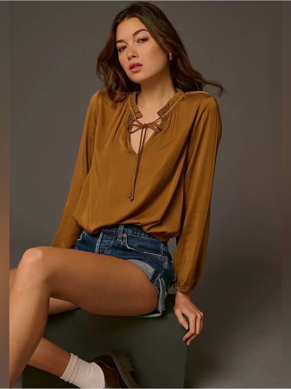 Anthropologie Cloth & Stone Blouse